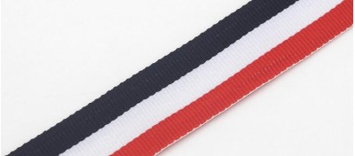 ZJ  三色織帶  布帶裝飾 彩色織帶 細節-1